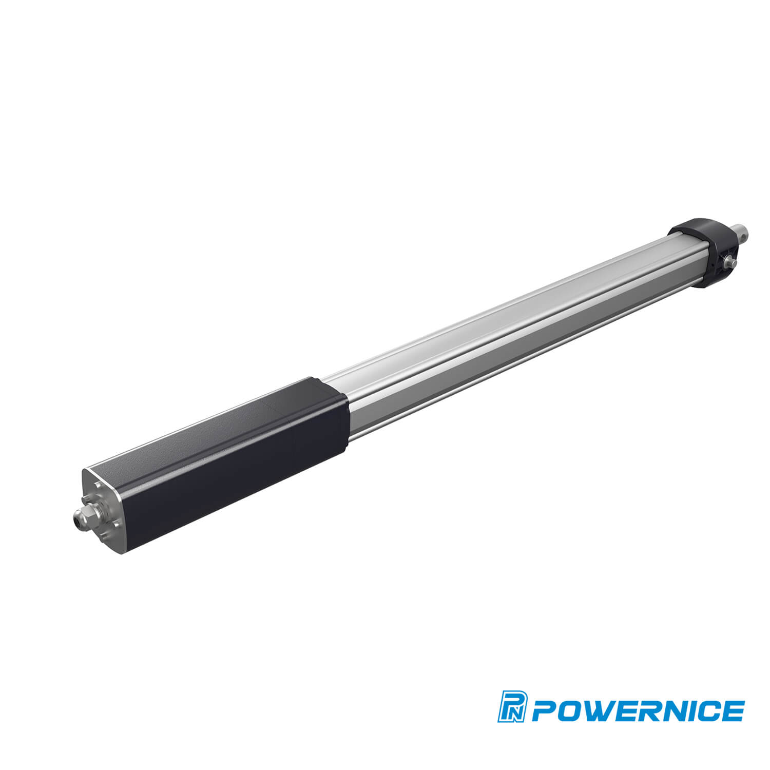 Atuador linear 24V DC para sistema de rastreamento fototérmico Csp com carga máxima 5000n