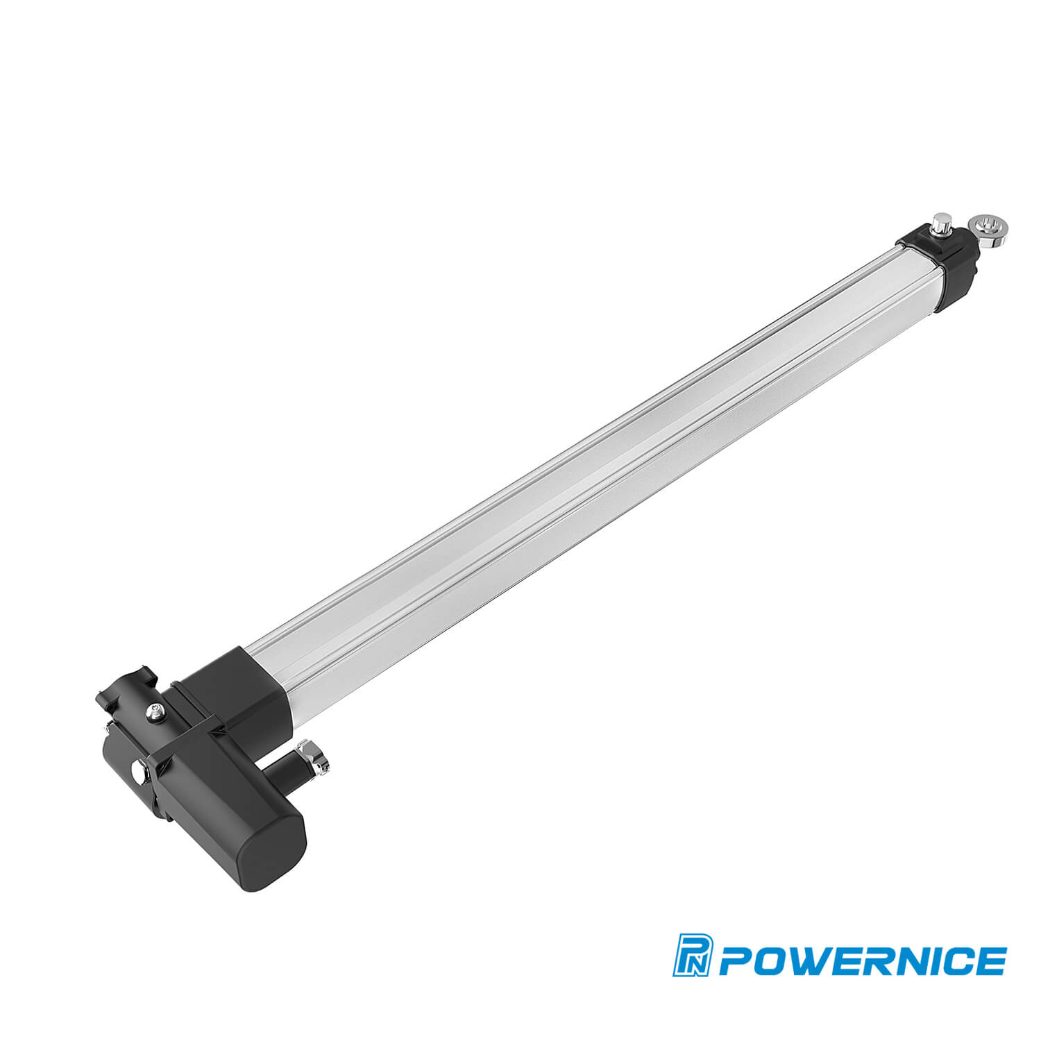 Atuador linear 24V DC para sistemas de rastreamento fototérmico Csp com carga máxima 2350n