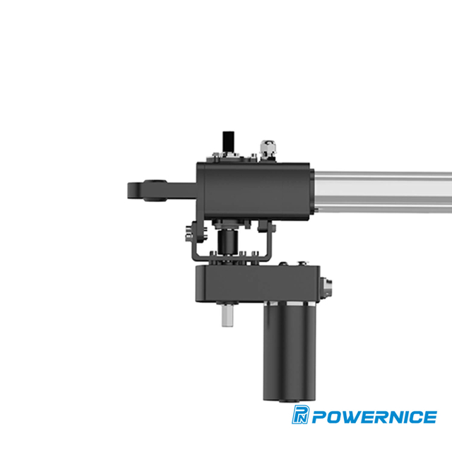 Atuador linear eletromecânico longo do perseguidor solar da disposição do picovolt