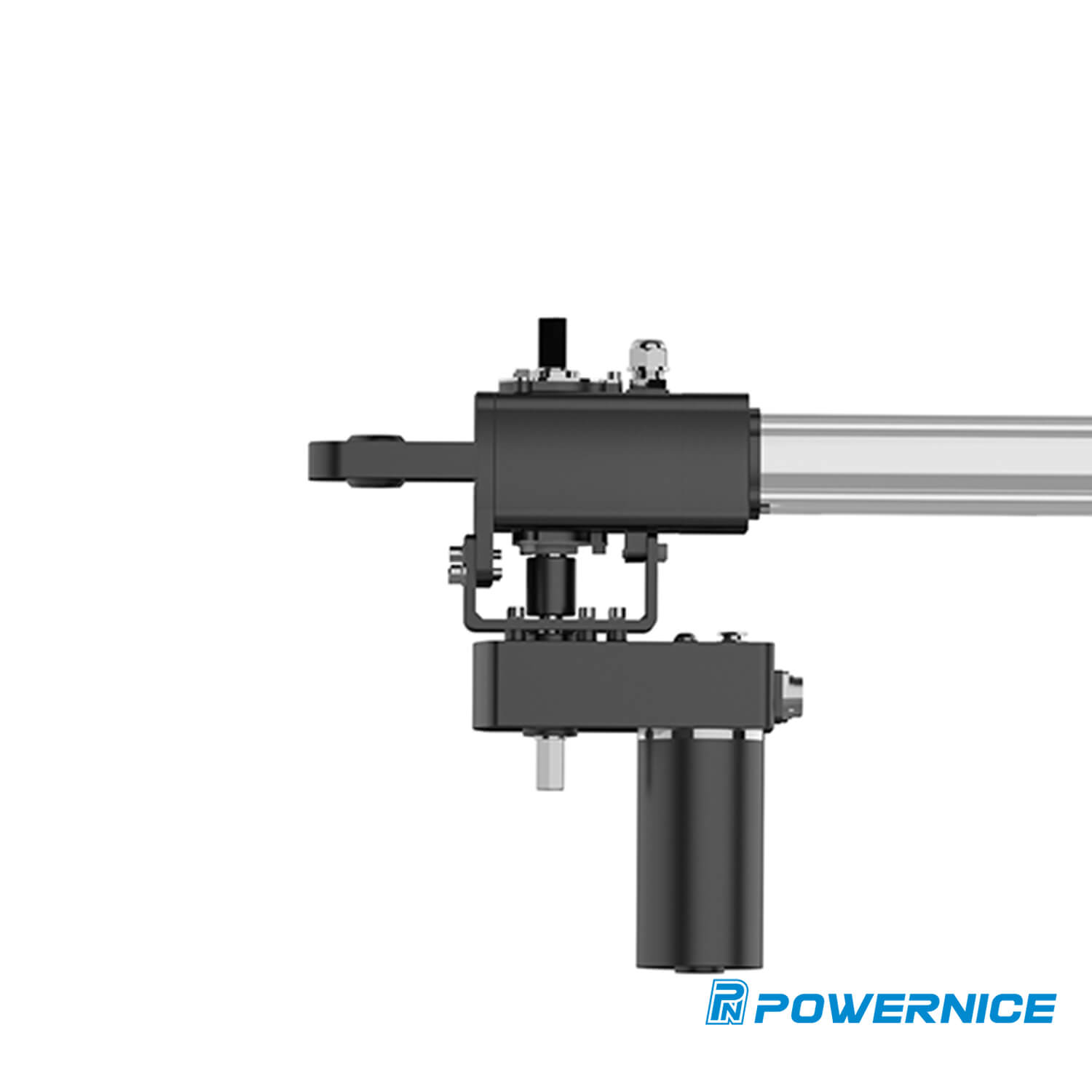 Atuador linear eletromecânico longo do perseguidor solar da disposição do picovolt