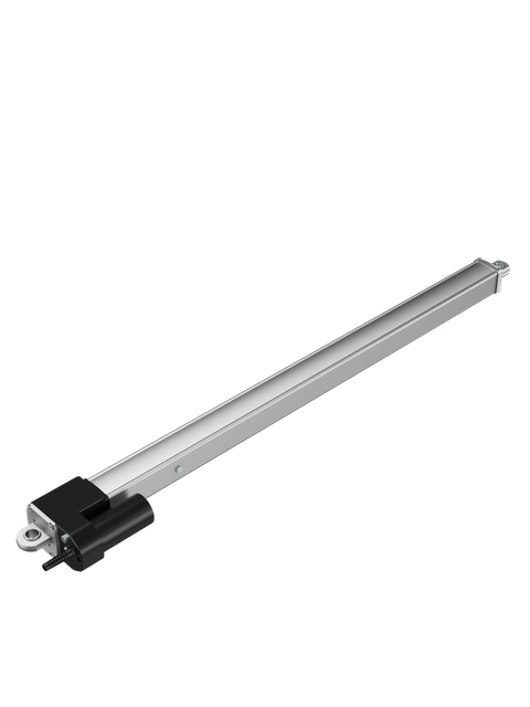 O fio estanhado exterior conduz o atuador linear do perseguidor solar alinhado