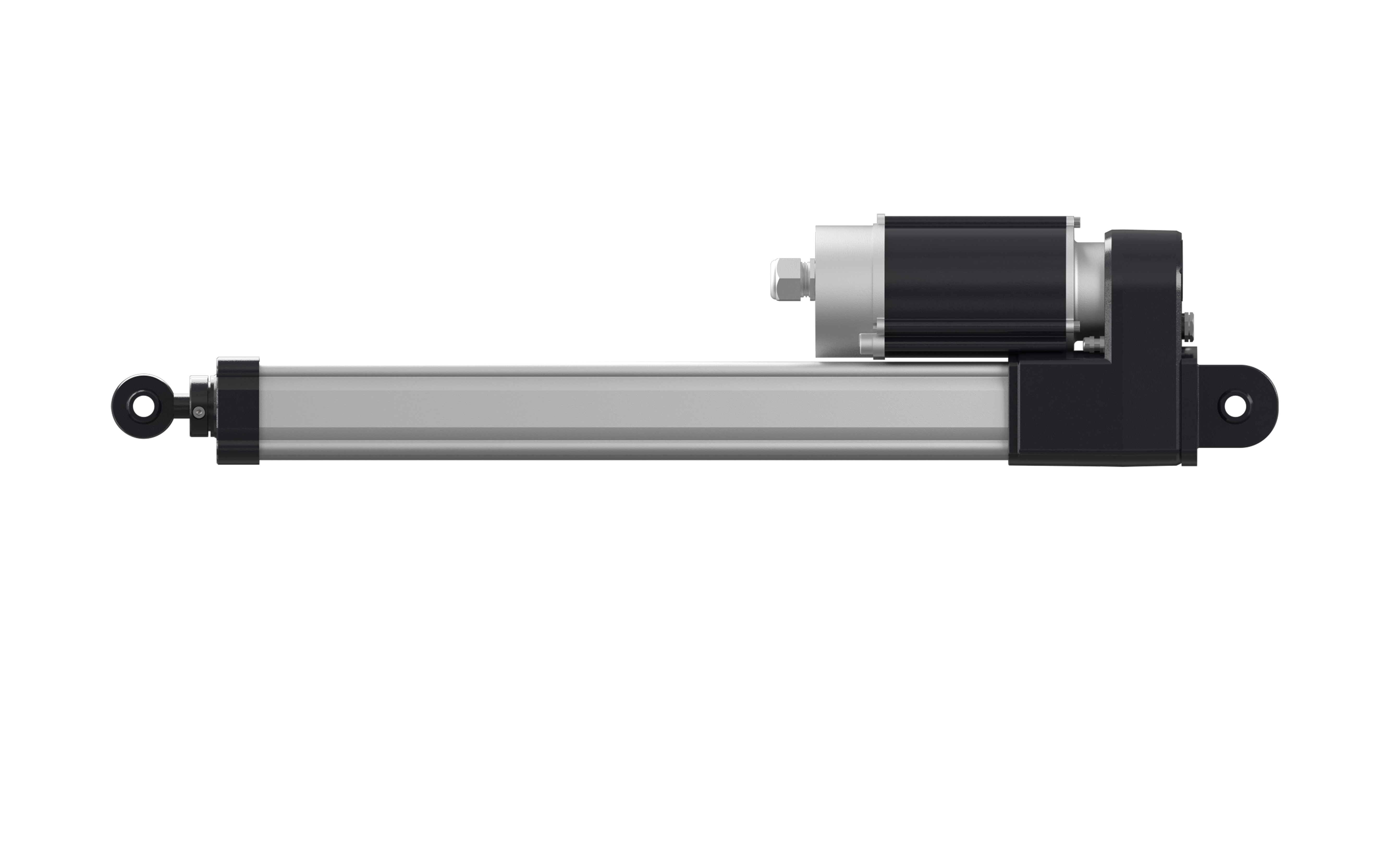 Atuador linear solar protegido IP66 de 12V DC projetado para aplicações exigentes de rastreadores solares